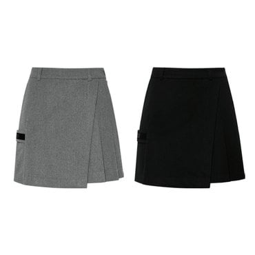 풋조이 M 풋조이골프스커트 CQK FKJWC8707 23FW MIXED SKORT WMN