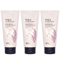 더페이스샵 미감수 브라이트 페이셜 클렌징 폼 150ml 3개