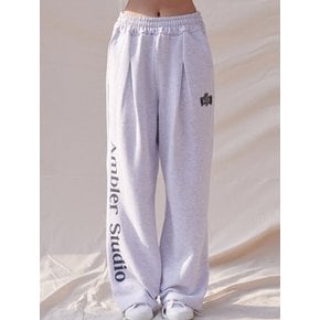 Trophy straight pants AP701 (White-melange)