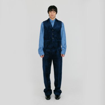 EENK ZEPERO Straight Suit Pants - Navy