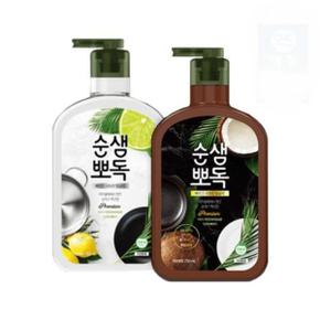 순샘 주방세제 뽀독주방세제 750ml x2개