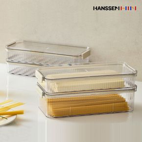 1+1 한샘 클리어 푸드 컨테이너 2600ml 밀폐용기 반찬통 냉장고 소분 보관용기..