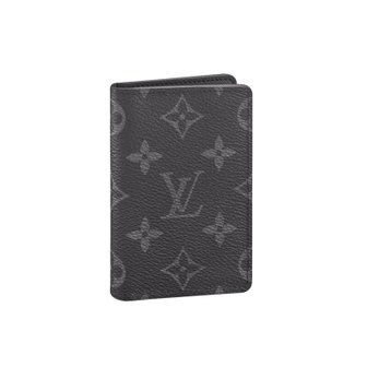 LOUIS VUITTON 포켓 오거나이저 모노그램 카드홀더 그레이 M61696 D599 M61696