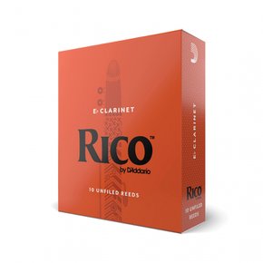 D`Addario WoodWinds 다다리오 리드 Eb 클라리넷용 RICO RBA1025 [경도:2.5] 10장들이 []