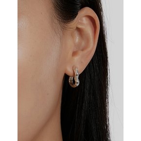 OUTLINE MATIERE EARRING_SILVER