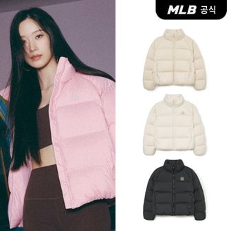 MLB [코리아공식]여성 베이직 오버 크롭 패딩 (4 COLOR)