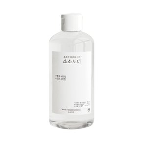 소소하루 미니멀 비건 병풀 소소토너 300ml 대용량 스킨