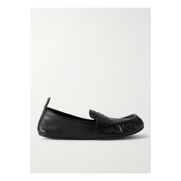 텍스처 가죽 로퍼 블랙 46376663162899138