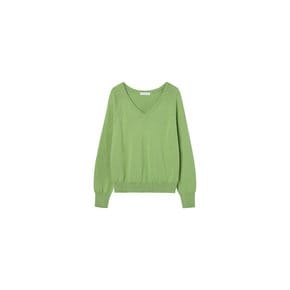 Basic V-neck Raglan Knit Pullover VC2412PO102M