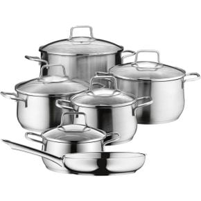 영국 wmf 냄비 WMF Brilliant 0739166030 Cookware Set 6 Pieces 1631060