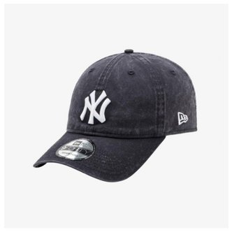 뉴에라 뉴에라모자 CQK 14205803 MLB 뉴욕 양키스 애시드 워시 언스트럭쳐 볼캡 페이디드 블랙
