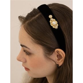 Antique Velvet Hairband