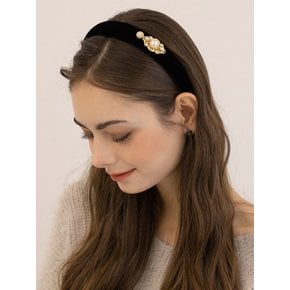 Antique Velvet Hairband
