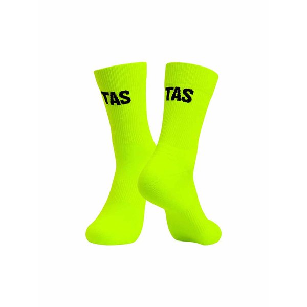 Sanctum Logo Nylon Socks - Neon Green