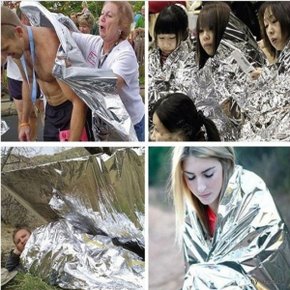 []비상담요 130cmㅡ160cm까지 응급담요 캠핑