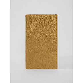 Gold Leather Card Wallet