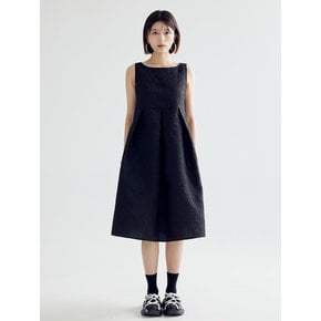 FLARE  MIDI DRESS _BLACK