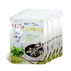 강원6차산업 윤영근의 착한나물  밥에 쓱쓱 비벼 먹는 유채나물 (80gx5인분)