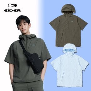 남여공용 UNI 김수현 아노락 자켓 HIKE PACK (하이크 팩) UNI 반팔 아노락 자켓 DUM24164