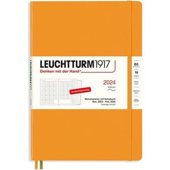  독일 불렛저널 로이텀 2024 다이어리 LEUCHTTURM1917 367568 Monthly Planner Notebook Composit