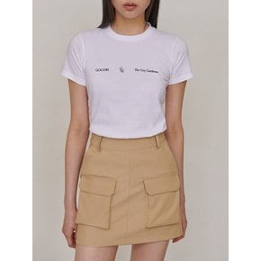 BEIGE CARGO SKIRT 카고 스커트