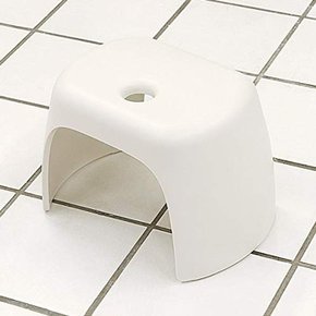 케유카 KEYUCA 욕실 스툴 Trevi Poco 컴팩트 원형 화이트