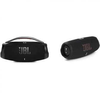 JBL 독일 JBL 블루투스 스피커 1560074 Boombox 3 Wireless Bluetooth Speaker Charge 5 in 블랙