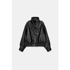 ZARA 자라 가죽 봄버 자켓 3548 246 716