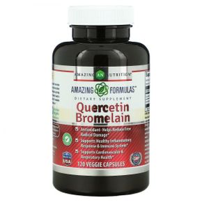 Amazing Nutrition Quercetin Bromelain 120 Veggie 정