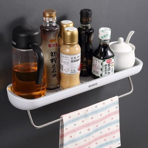 욕실 수건걸이 욕실정리대 수건걸이선반 타올걸이 2
