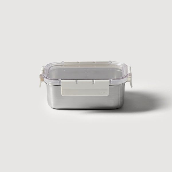 보관이 편리한 스텐 모듈러 밀폐용기 800ml 화이트 J70N902107100