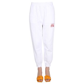 SS22 [PHILOSOPHY DI LORENZO] SERAFINI Womens Pants JOGGING LOGO PANTS WHITE 03140748_0002