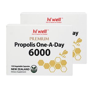 하이웰 프로폴리스 원어데이 Premium Propolis 6000 150캡슐 2개