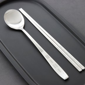 스푼야 스텐 수저세트 1벌 숟가락 젓가락