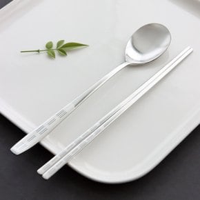스푼야 스텐 수저세트 1벌 숟가락 젓가락