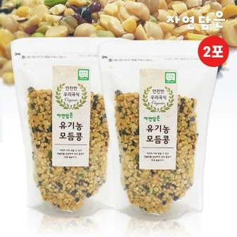  [푸른들판]자연담은 유기농 영양모듬콩350g 2포