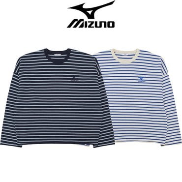 미즈노 x STU 한정판 스트라이프 니트 MIZUNO X STU STRIPE KNIT_32MTWI02
