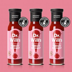 Dr Will 닥터윌 토마토 케첩 Tomato Ketchup 250ml x3