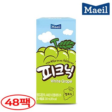  매일 피크닉 청포도 200ml 48팩