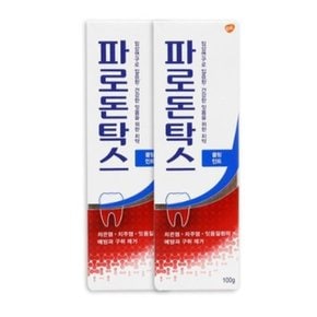 파로돈탁스 쿨링민트치약 100g*2입