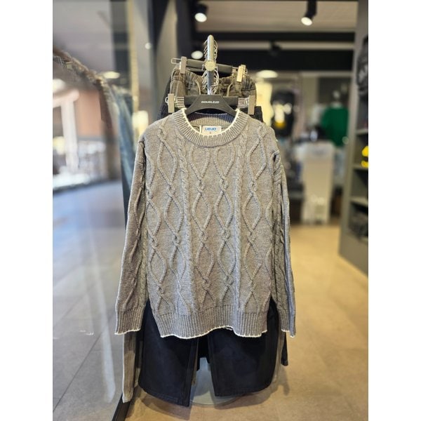 [시흥점] 로프체인 세미오버핏 니트(남여공용)/JGZZ51A02GY