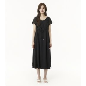 메쉬 레이어드 스트링 원피스 (PR2WO511)