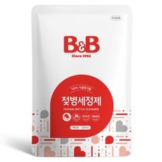 비앤비 젖병세정제 액상형 리필 500ml x5팩 식기세정 아기 유아 5개