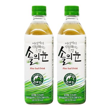  롯데칠성 솔의 눈 500ml 24개