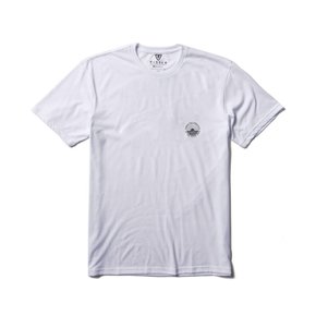 Surf Check Comp Lite Eco Performance Tee-WHT