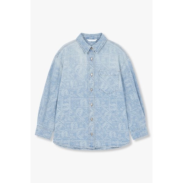 [파주점] 원 포켓 자카드 데님 셔츠7115255201