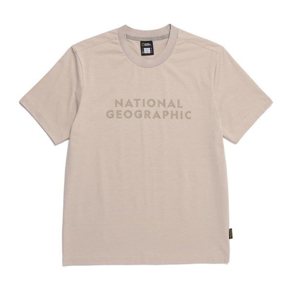 [여주점] N252UTS220 그레이페롯 빅로고 그래픽 베이직핏 반팔 티셔츠 SAND BEIGE