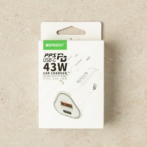 43W PPS+QC 3.0 충전기(케이블포함)