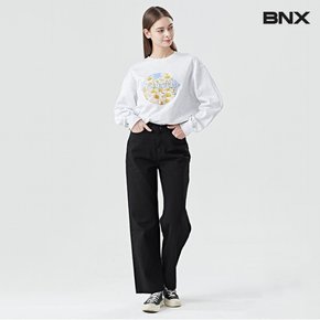 정상가:119,000원  데일리 스트레이트 코튼 롱 팬츠 (BV1PT003L0)