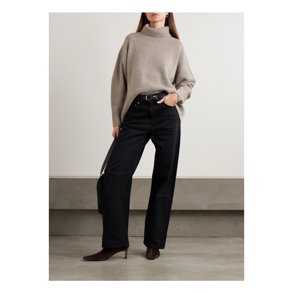 아치4 월즈 엔드 오버사이즈 캐시미어 터틀넥 스웨터 베이지 46376663162866772